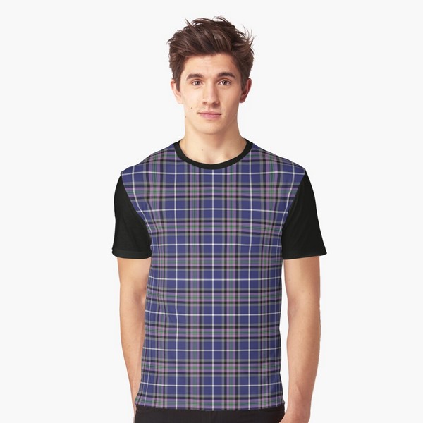 Alexander tartan tee shirt