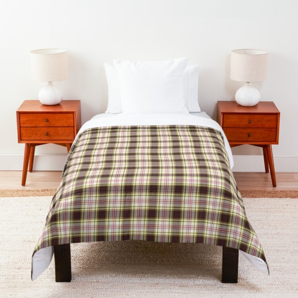 Anderson Dress tartan comforter