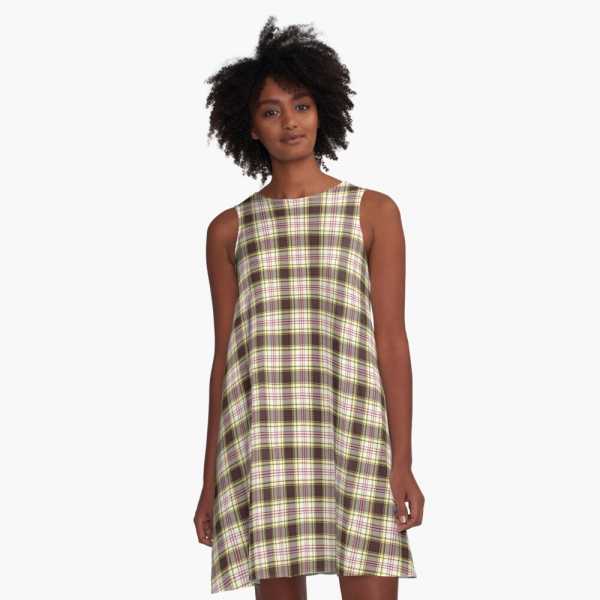 Anderson Dress tartan a-line dress