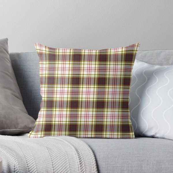 Anderson Dress tartan throw pillow