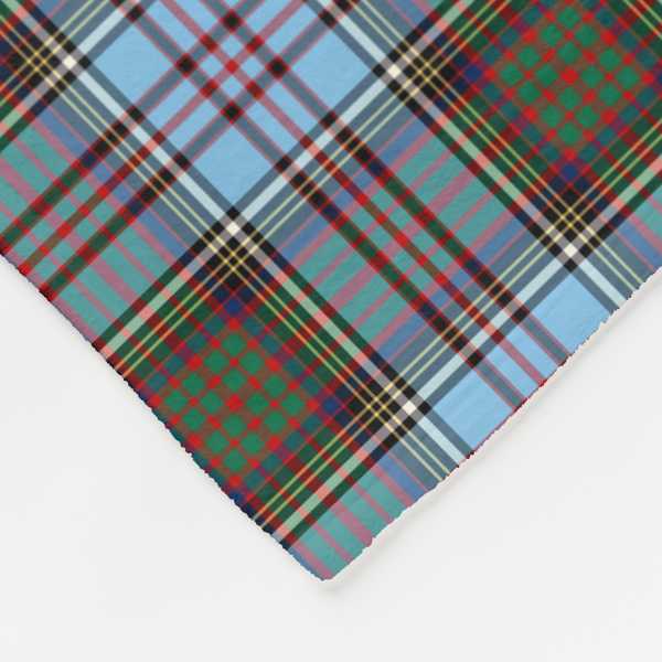 Anderson tartan fleece blanket