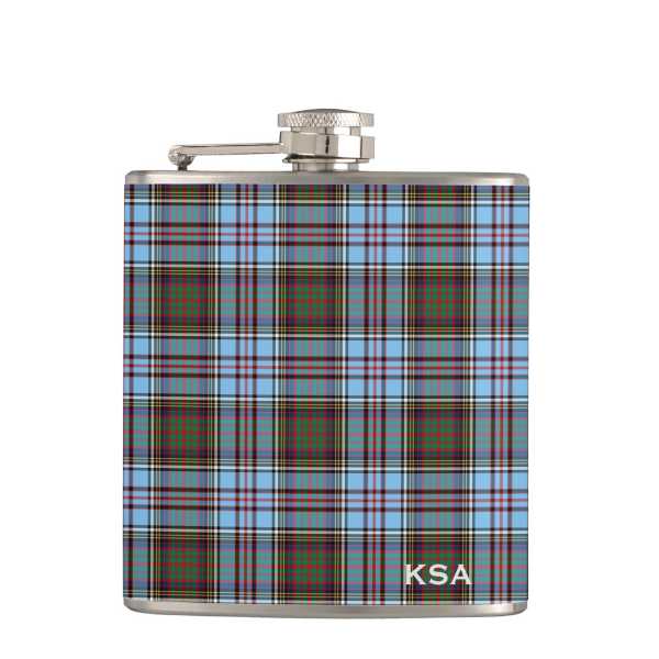 Clan Anderson Tartan Flask