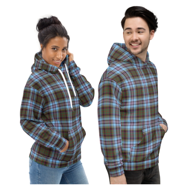 Anderson tartan hoodie