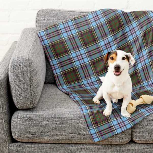 Clan Anderson Tartan Pet Blanket