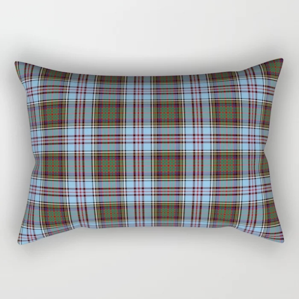 Anderson tartan rectangular throw pillow