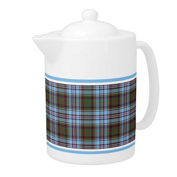 Anderson tartan teapot