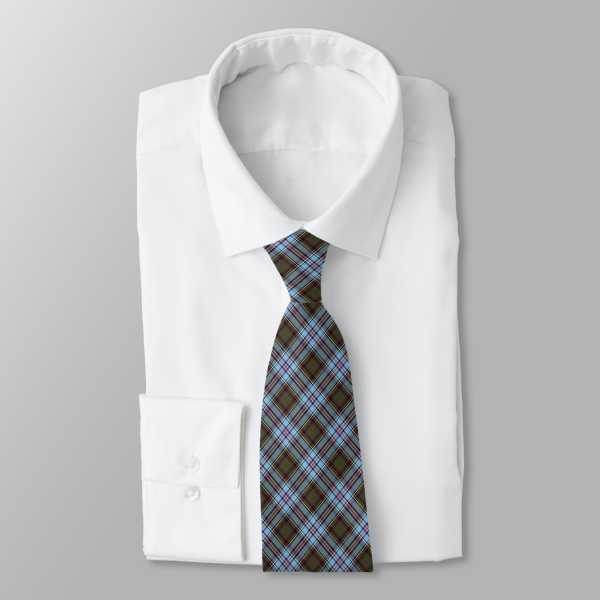 Anderson tartan necktie