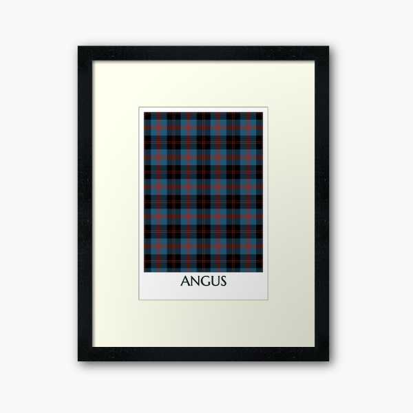 Angus Tartan Framed Print