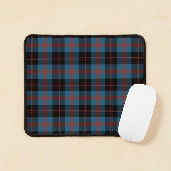 Angus tartan mouse pad