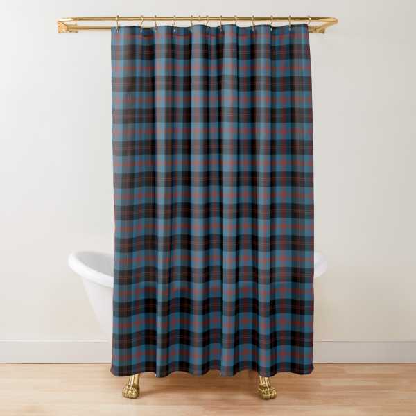 Angus tartan shower curtain