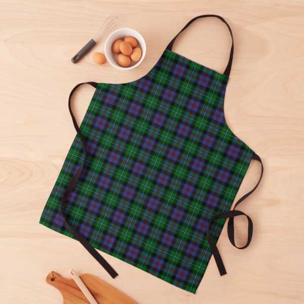 Argyll tartan apron