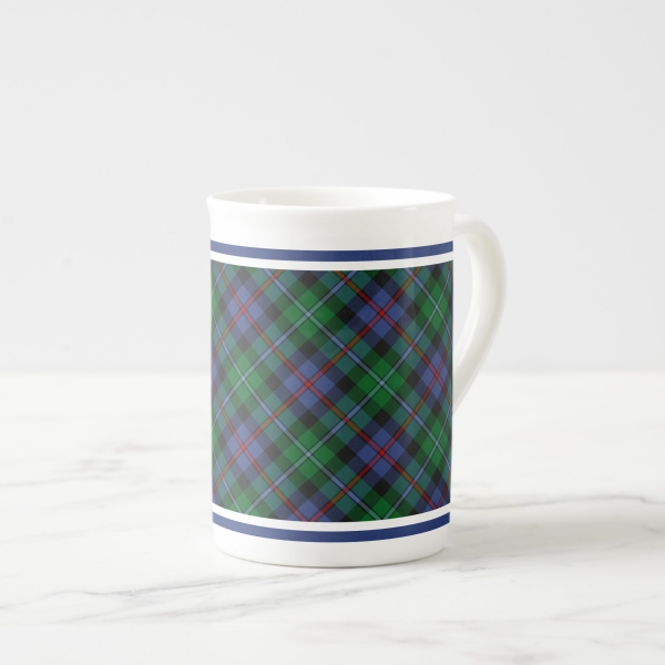 Argyll tartan bone china mug