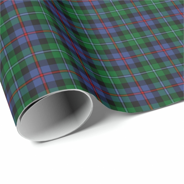 Argyll tartan wrapping paper