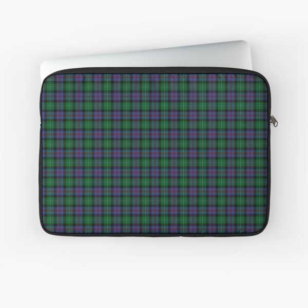 Argyll tartan laptop sleeve