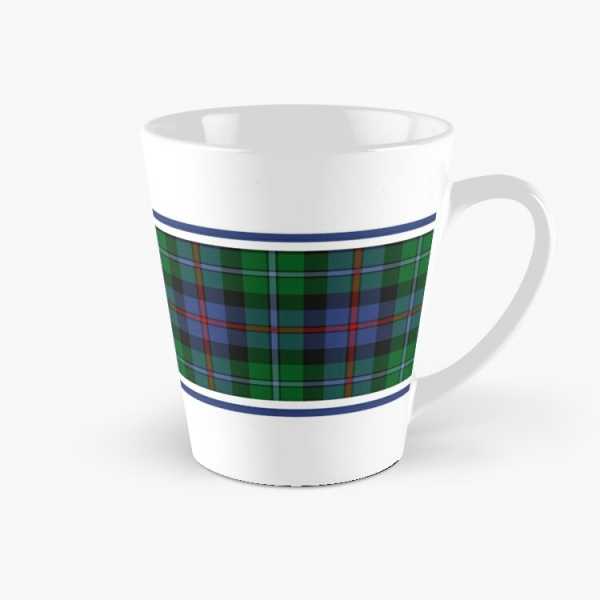 Argyll tartan tall mug