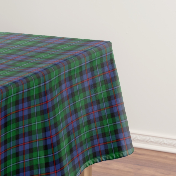 Argyll tartan tablecloth