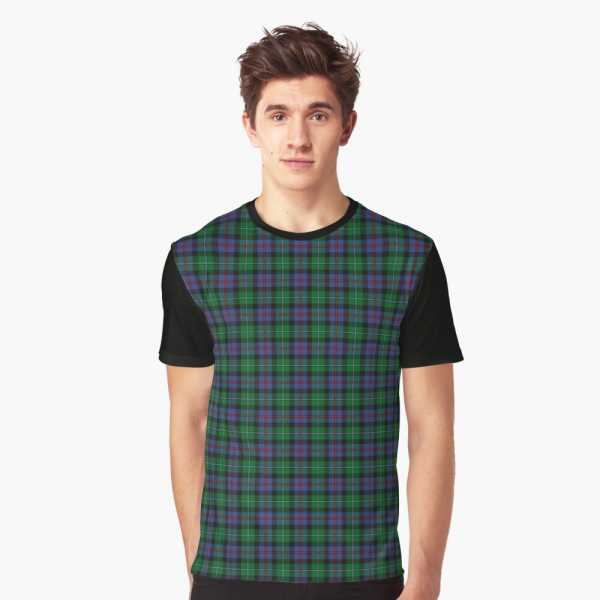 Argyll District tartan tee-shirt from Plaidwerx.com