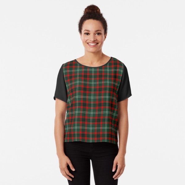 Arkansas Tartan Top