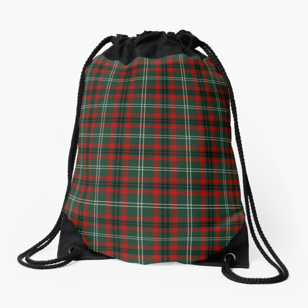 Arkansas Tartan Cinch Bag