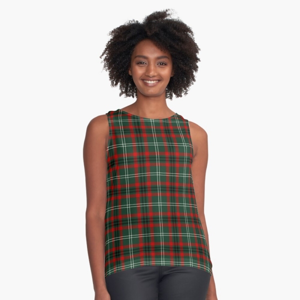 Arkansas Tartan Top