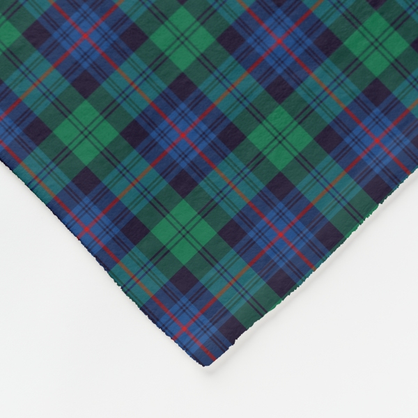 Armstrong tartan fleece blanket