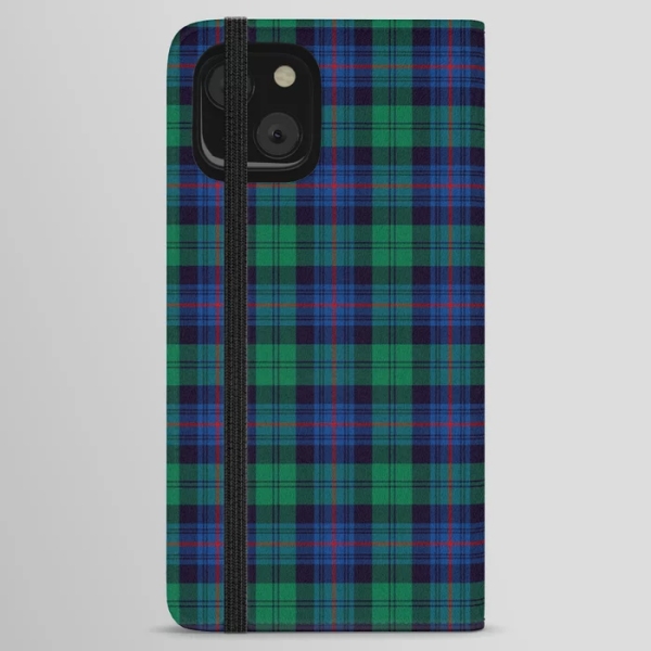 Clan Armstrong Tartan iPhone Wallet Case