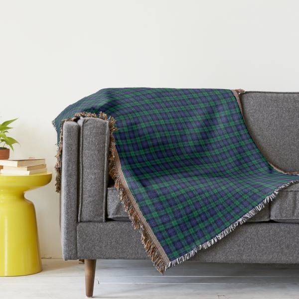 Armstrong tartan throw blanket