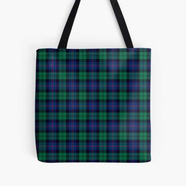 Armstrong tartan tote bag