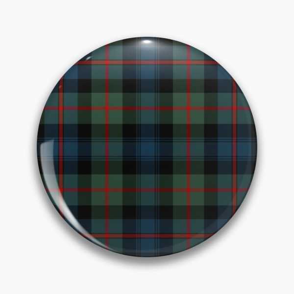 Atholl tartan pinback button