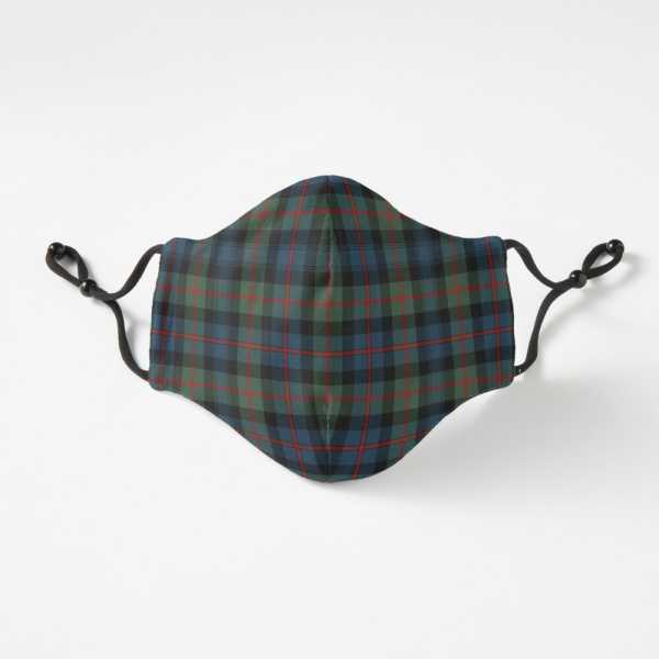 Atholl tartan fitted face mask