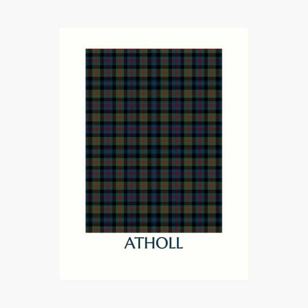 Atholl Tartan Print