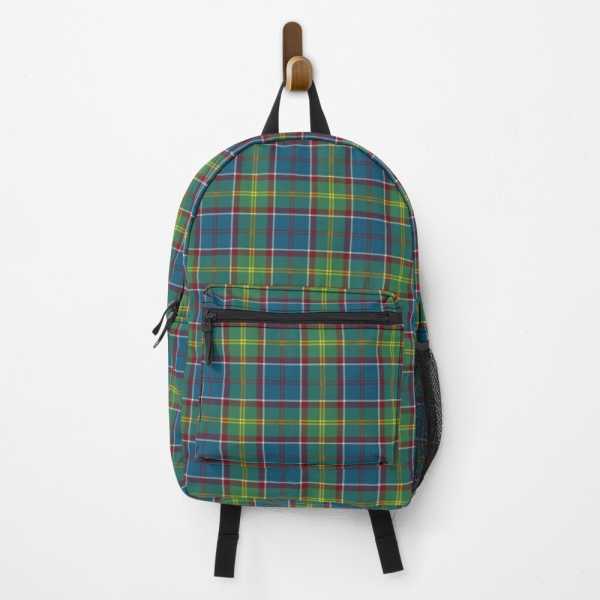 Ayrshire tartan backpack