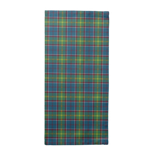 Ayrshire tartan cloth napkin