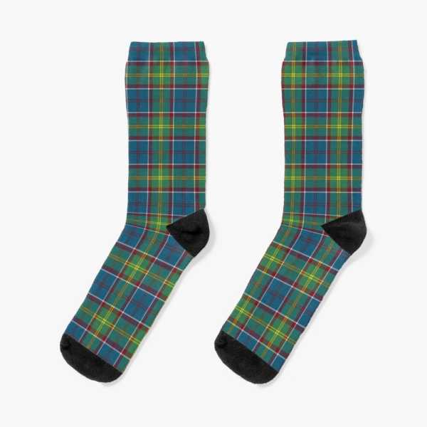 Ayrshire tartan socks