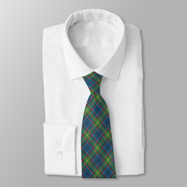 Ayrshire tartan necktie