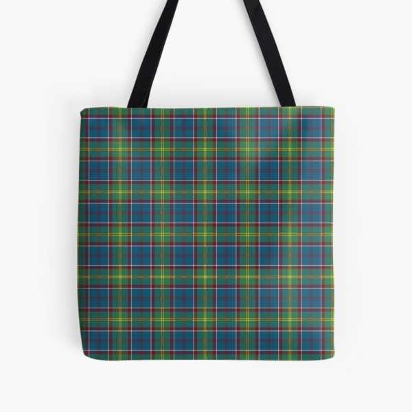 Ayrshire tartan tote bag