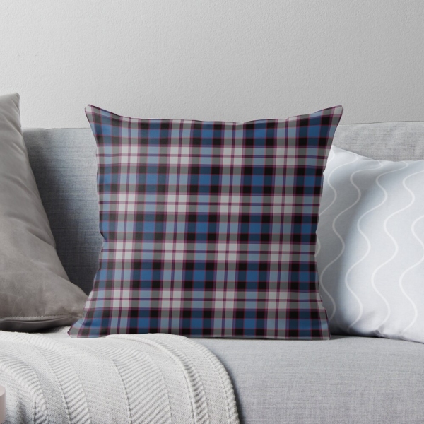 Badenoch tartan throw pillow