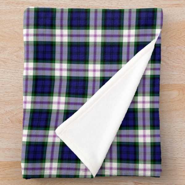 Baird Dress tartan fleece throw blanket