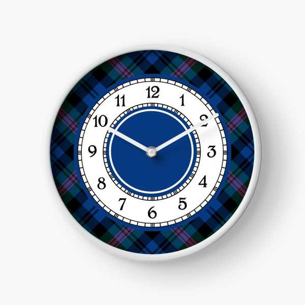 Clan Baird Tartan Wall Clock