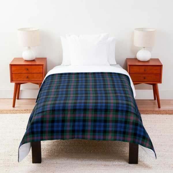 Baird tartan comforter