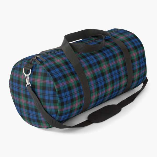 Baird tartan duffle bag