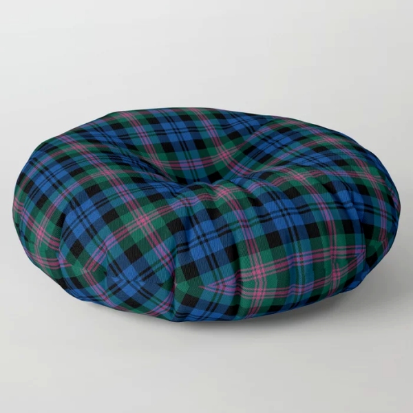 Baird tartan floor pillow