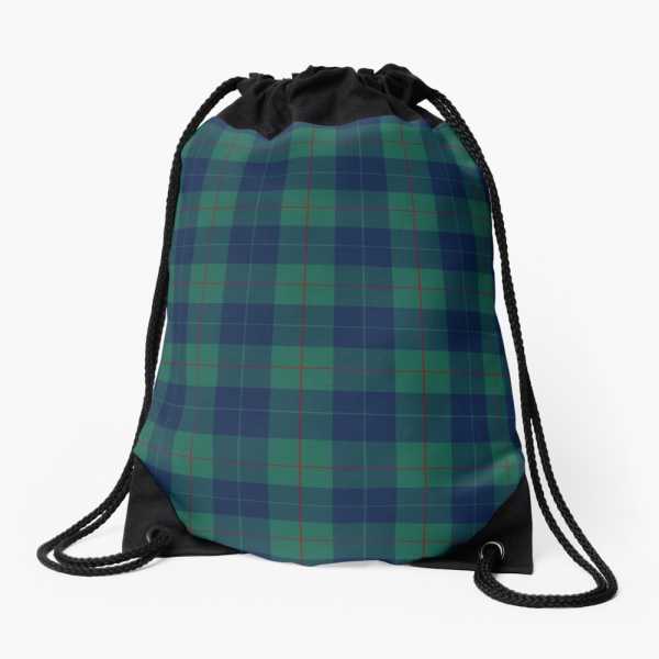 Clan Barclay Hunting Tartan Cinch Bag