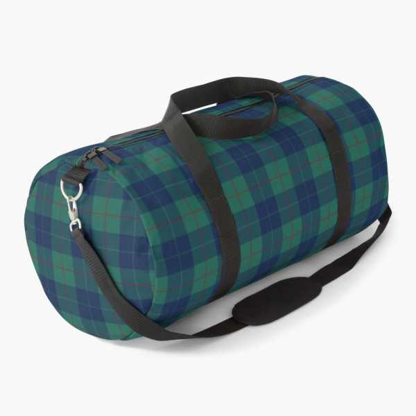 Barclay Hunting tartan duffle bag