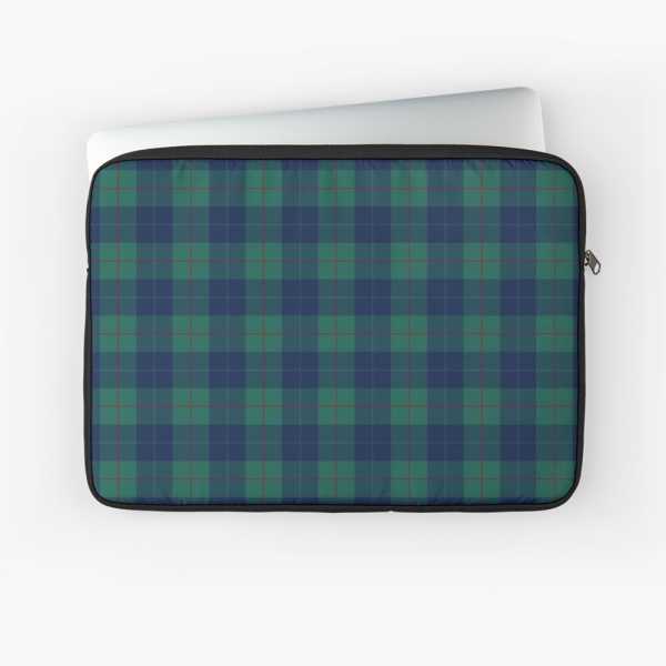 Clan Barclay Hunting Tartan Laptop Case