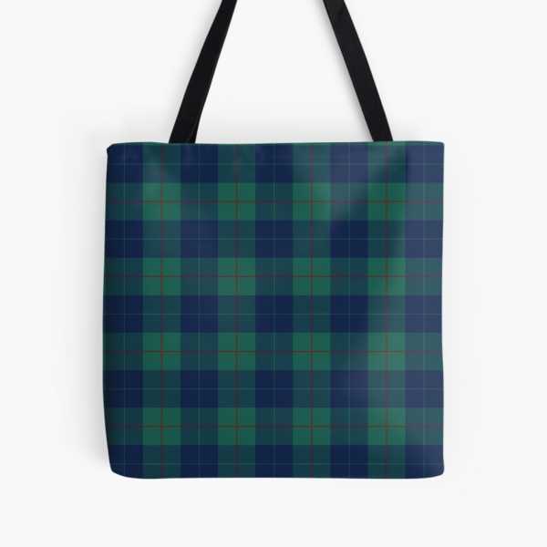 Clan Barclay Hunting Tartan Tote Bag