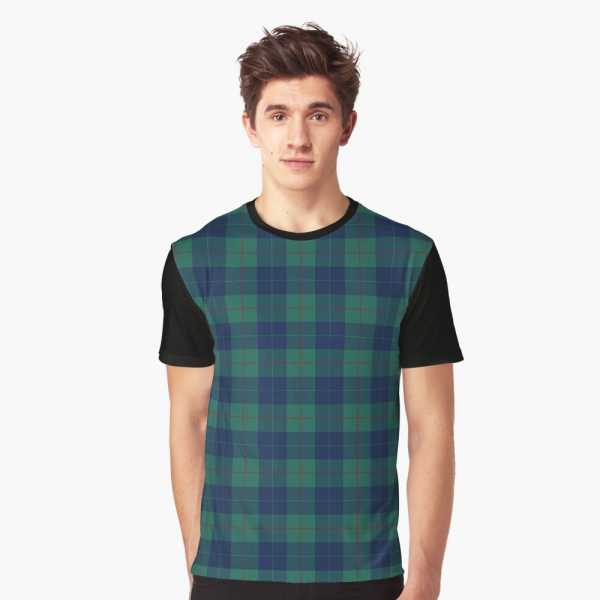 Barclay Hunting tartan tee shirt