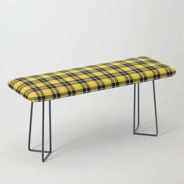 Barclay tartan bench