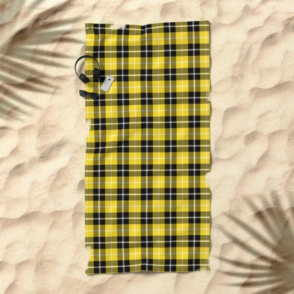 Barclay tartan beach towel