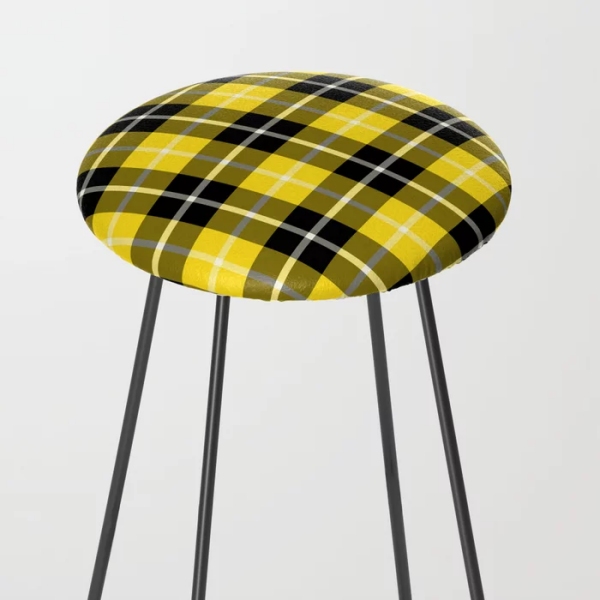 Barclay tartan counter stool